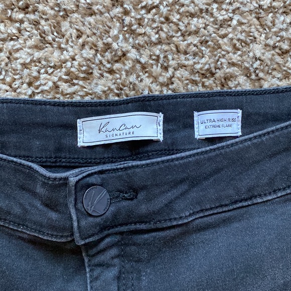 KanCan ultra high rise flare extreme flare jeans - Picture 2 of 4